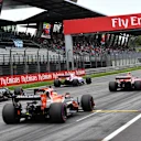 Practice starts at Formula One World Championship, Rd9, Austrian Grand Prix, Practice, Spielberg, Austria, Friday 7 July 2017. © Sutton Images
