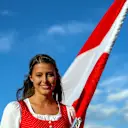 Grid girl at Formula One World Championship, Rd9, Austrian Grand Prix, Race, Spielberg, Austria, Sunday 9 July 2017. © Sutton Images
