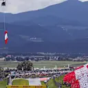 Helicopter with Austrian flag and grandstand at Formula One World Championship, Rd9, Austrian Grand Prix, Race, Spielberg, Austria, Sunday 9 July 2017. © Sutton Images