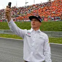 Max Verstappen (NED) Red Bull Racing on the drivers parade at Formula One World Championship, Rd9, Austrian Grand Prix, Race, Spielberg, Austria, Sunday 9 July 2017. © Sutton Images