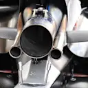 Mercedes-Benz F1 W08 Hybrid exhaust detail at Formula One World Championship, Rd9, Austrian Grand Prix, Preparations, Spielberg, Austria, Thursday 6 July 2017. © Sutton Images