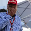 Niki Lauda (AUT) Mercedes AMG F1 Non-Executive Chairman at Formula One World Championship, Rd8, Azerbaijan Grand Prix, Qualifying, Baku City Circuit, Baku, Azerbaijan, Saturday 24 June 2017. © Sutton Images