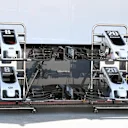 Haas VF-17 nose and front wings at Formula One World Championship, Rd8, Azerbaijan Grand Prix, Race, Baku City Circuit, Baku, Azerbaijan, Sunday 25 June 2017. © Sutton Images