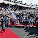 Grid at Formula One World Championship, Rd8, Azerbaijan Grand Prix, Race, Baku City Circuit, Baku, Azerbaijan, Sunday 25 June 2017. © Sutton Images