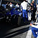 Pascal Wehrlein (GER) Sauber at Formula One World Championship, Rd8, Azerbaijan Grand Prix, Race, Baku City Circuit, Baku, Azerbaijan, Sunday 25 June 2017. © Sutton Images