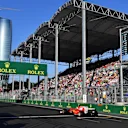 Sebastian Vettel (GER) Ferrari SF70-H at Formula One World Championship, Rd8, Azerbaijan Grand Prix, Race, Baku City Circuit, Baku, Azerbaijan, Sunday 25 June 2017. © Sutton Images