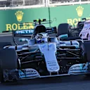 Valtteri Bottas (FIN) Mercedes-Benz F1 W08 Hybrid at Formula One World Championship, Rd8, Azerbaijan Grand Prix, Race, Baku City Circuit, Baku, Azerbaijan, Sunday 25 June 2017. © Sutton Images