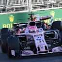 Esteban Ocon (FRA) Force India VJM10 at Formula One World Championship, Rd8, Azerbaijan Grand Prix, Race, Baku City Circuit, Baku, Azerbaijan, Sunday 25 June 2017. © Sutton Images