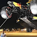 The car of race retiree Max Verstappen (NED) Red Bull Racing RB13 is recovered at Formula One World Championship, Rd3, Bahrain Grand Prix Race, Bahrain International Circuit, Sakhir, Bahrain, Sunday 16 April 2017. © Sutton Motorsport Images