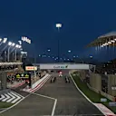 Grid just before the start of the race at Formula One World Championship, Rd3, Bahrain Grand Prix Race, Bahrain International Circuit, Sakhir, Bahrain, Sunday 16 April 2017. © Sutton Motorsport Images