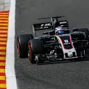 Romain Grosjean (FRA) Haas VF-17 at Formula One World Championship, Rd12, Belgian Grand Prix, Practice, Spa Francorchamps, Belgium, Friday 25 August 2017. © Sutton Images
