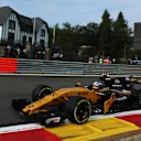 Jolyon Palmer (GBR) Renault Sport F1 Team RS17 at Formula One World Championship, Rd12, Belgian Grand Prix, Practice, Spa Francorchamps, Belgium, Friday 25 August 2017. © Sutton Images