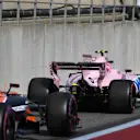 Esteban Ocon (FRA) Force India VJM10 and Stoffel Vandoorne (BEL) McLaren MCL32 at Formula One World Championship, Rd12, Belgian Grand Prix, Practice, Spa Francorchamps, Belgium, Friday 25 August 2017. © Sutton Images