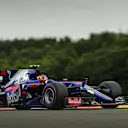 Carlos Sainz jr (ESP) Scuderia Toro Rosso STR12 at Formula One World Championship, Rd12, Belgian Grand Prix, Practice, Spa Francorchamps, Belgium, Friday 25 August 2017. © Kym Illman/Sutton Images