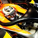 Stoffel Vandoorne (BEL) McLaren MCL32 with halo at Formula One World Championship, Rd12, Belgian Grand Prix, Practice, Spa Francorchamps, Belgium, Friday 25 August 2017. © Sutton Images