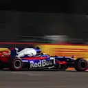 Carlos Sainz (ESP) Scuderia Toro Rosso STR12 at Formula One World Championship, Rd12, Belgian Grand Prix, Qualifying, Spa Francorchamps, Belgium, Saturday 26 August 2017. © Sutton Images