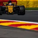 Nico Hulkenberg (GER) Renault Sport F1 Team RS17 at Formula One World Championship, Rd12, Belgian Grand Prix, Qualifying, Spa Francorchamps, Belgium, Saturday 26 August 2017. © Sutton Images