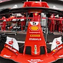 Ferrari SF70-H nose and front wings at Formula One World Championship, Rd12, Belgian Grand Prix, Qualifying, Spa Francorchamps, Belgium, Saturday 26 August 2017. © Sutton Images