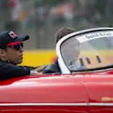 Daniil Kvyat (RUS) Scuderia Toro Rosso on the drivers parade at Formula One World Championship, Rd12, Belgian Grand Prix, Race, Spa Francorchamps, Belgium, Sunday 27 August 2017. © Sutton Images