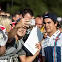 Lance Stroll (CDN) Williams fans selfie at Formula One World Championship, Rd12, Belgian Grand Prix, Preparations, Spa Francorchamps, Belgium, Thursday 24 August 2017. © Sutton Images