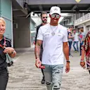 Lewis Hamilton (GBR) Mercedes AMG F1 at Formula One World Championship, Rd19, Brazilian Grand Prix, Preparations, Interlagos, Sao Paulo, Brazil, Thursday 9 November 2017. © Kym Illman/Sutton Images