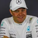 Valtteri Bottas (FIN) Mercedes AMG F1 in the Press Conference at Formula One World Championship, Rd10, British Grand Prix, Race, Silverstone, England, Sunday 16 July 2017. © Sutton Images