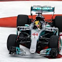 Lewis Hamilton (GBR) Mercedes-Benz F1 W08 Hybrid runs wide at Formula One World Championship, Rd7, Canadian Grand Prix, Practice, Montreal, Canada, Friday 9 June 2017. © Sutton Motorsport Images