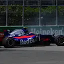 Carlos Sainz (ESP) Scuderia Toro Rosso STR12 spins at Formula One World Championship, Rd7, Canadian Grand Prix, Qualifying, Montreal, Canada, Saturday 10 June 2017. © Sutton Motorsport Images