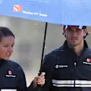 Antonio Giovinazzi (ITA) Sauber at Formula One World Championship, Rd2, Chinese Grand Prix, Preparations, Shanghai, China, Thursday 6 April 2017. © Sutton Motorsport Images