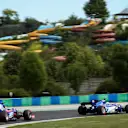 Daniil Kvyat (RUS) Scuderia Toro Rosso STR12 and Marcus Ericsson (SWE) Sauber C36 at Formula One World Championship, Rd11, Hungarian Grand Prix, Practice, Hungaroring, Hungary, Friday 28 July 2017. © Sutton Images