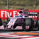 Sergio Perez (MEX) Force India VJM10 at Formula One World Championship, Rd11, Hungarian Grand Prix, Practice, Hungaroring, Hungary, Friday 28 July 2017. © Sutton Images