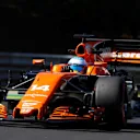 Fernando Alonso (ESP) McLaren MCL32 at Formula One World Championship, Rd11, Hungarian Grand Prix, Practice, Hungaroring, Hungary, Friday 28 July 2017. © Sutton Images