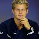 Marcus Ericsson (SWE) Sauber in the Press Conference at Formula One World Championship, Rd11, Hungarian Grand Prix, Preparations, Hungaroring, Hungary, Thursday 27 July 2017. © Sutton Images
