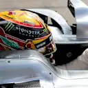 Lewis Hamilton (GBR) Mercedes-Benz F1 W08 Hybrid waves at Formula One World Championship, Rd13, Italian Grand Prix, Practice, Monza, Italy, Friday 1 September 2017. © Sutton Images