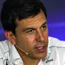 Toto Wolff (AUT) Mercedes AMG F1 Director of Motorsport in the Press Conference at Formula One World Championship, Rd13, Italian Grand Prix, Practice, Monza, Italy, Friday 1 September 2017. © Sutton Images