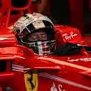 Sebastian Vettel (GER) Ferrari SF70-H at Formula One World Championship, Rd13, Italian Grand Prix, Practice, Monza, Italy, Friday 1 September 2017. © Sutton Images