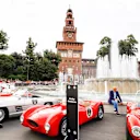 Classic Ferrari's at the Parade in Milan at Formula One World Championship, Rd13, Italian Grand Prix, Preparations, Monza, Italy, Thursday 31 August 2017. © Sutton Images