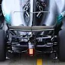 Valtteri Bottas (FIN) Mercedes-Benz F1 W08 Hybrid with rear wing aero detail at Mercedes-Benz F1 W08 Hybrid First Run, Silverstone, England, 23 February 2017. © Sutton Images