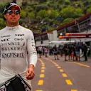 Sergio Perez (MEX) Force India at Formula One World Championship, Rd6, Monaco Grand Prix, Practice, Monte-Carlo, Monaco, Thursday 25 May 2017. © Sutton Images