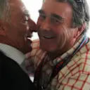 Riccardo Patrese (ITA) and Nigel Mansell (GBR) at Williams British Grand Prix Preview Day, Silverstone, England, 2 June 2017. © Sutton Images