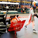 Fernando Alonso (ESP) McLaren MCL32 at Formula One World Championship, Rd14, Singapore Grand Prix, Practice, Marina Bay Street Circuit, Singapore, Friday 15 September 2017. © Manuel Goria/Sutton Images