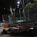 Sergio Perez (MEX) Force India VJM10 at Formula One World Championship, Rd14, Singapore Grand Prix, Race, Marina Bay Street Circuit, Singapore, Sunday 17 September 2017. © Sutton Images