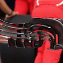 Ferrari SF70-H front wing detail at Formula One World Championship, Rd14, Singapore Grand Prix, Preparations, Marina Bay Street Circuit, Singapore, Thursday 14 September 2017. © Sutton Images