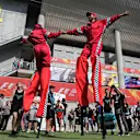 Fans and entertainment at Formula One World Championship, Rd5, Spanish Grand Prix, Race, Barcelona, Spain, Sunday 14 May 2017. © Sutton Motorsport Images
