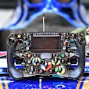 Sauber C36 steering wheel at Formula One World Championship, Rd5, Spanish Grand Prix, Preparations, Barcelona, Spain, Thursday 11 May 2017. © Sutton Motorsport Images