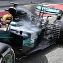 Lewis Hamilton (GBR) Mercedes-Benz F1 W08 Hybrid with aero sensors at Formula One Testing, Day One, Bahrain International Circuit, Sakhir, Bahrain, Tuesday 18 April 2017. © Sutton Motorsport Images