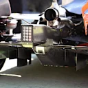 McLaren MCL32 rear diffuser detail at Formula One Testing, Day Three, Barcelona, Spain, 9 March 2017. © Sutton Images