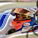 George Russell, Williams FW41 at Formula One Testing, Day One, Yas Marina Circuit, Abu Dhabi, UAE, Tuesday 27 November 2018.