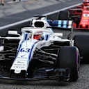 George Russell, Williams FW41 at Formula One Testing, Day One, Yas Marina Circuit, Abu Dhabi, UAE, Tuesday 27 November 2018.