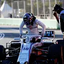 Lance Stroll (CDN) Williams FW41 stops on track in FP2 at Formula One World Championship, Rd1, Australian Grand Prix, Practice, Melbourne, Australia, Friday 23 March 2018. © Andy Hone/LAT/Sutton Images